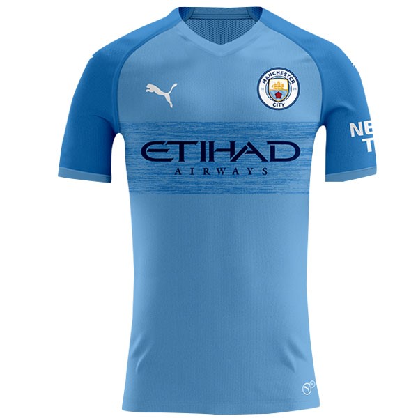 Tailandia Camiseta Manchester City Primera equipo 2019-20 Azul